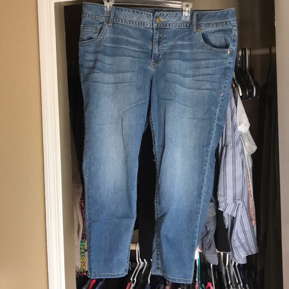 Lane Bryant ankle skinny jeans size 20